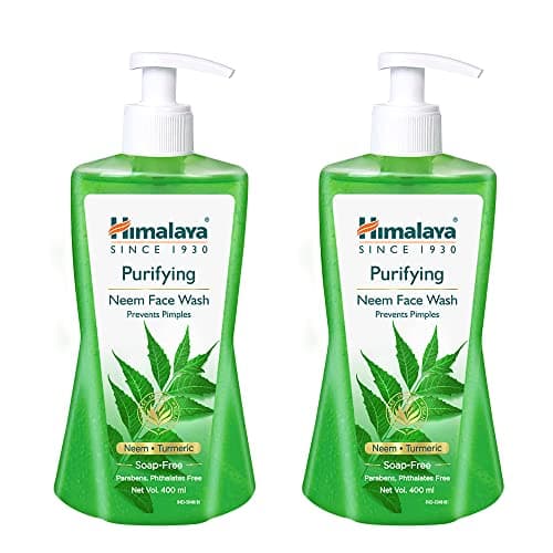Himalaya Purifying Neem Face Wash 400ml Pack of 2
