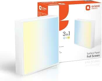 Orient Electric Moodlight 12W 3CCT Surface Panel Light