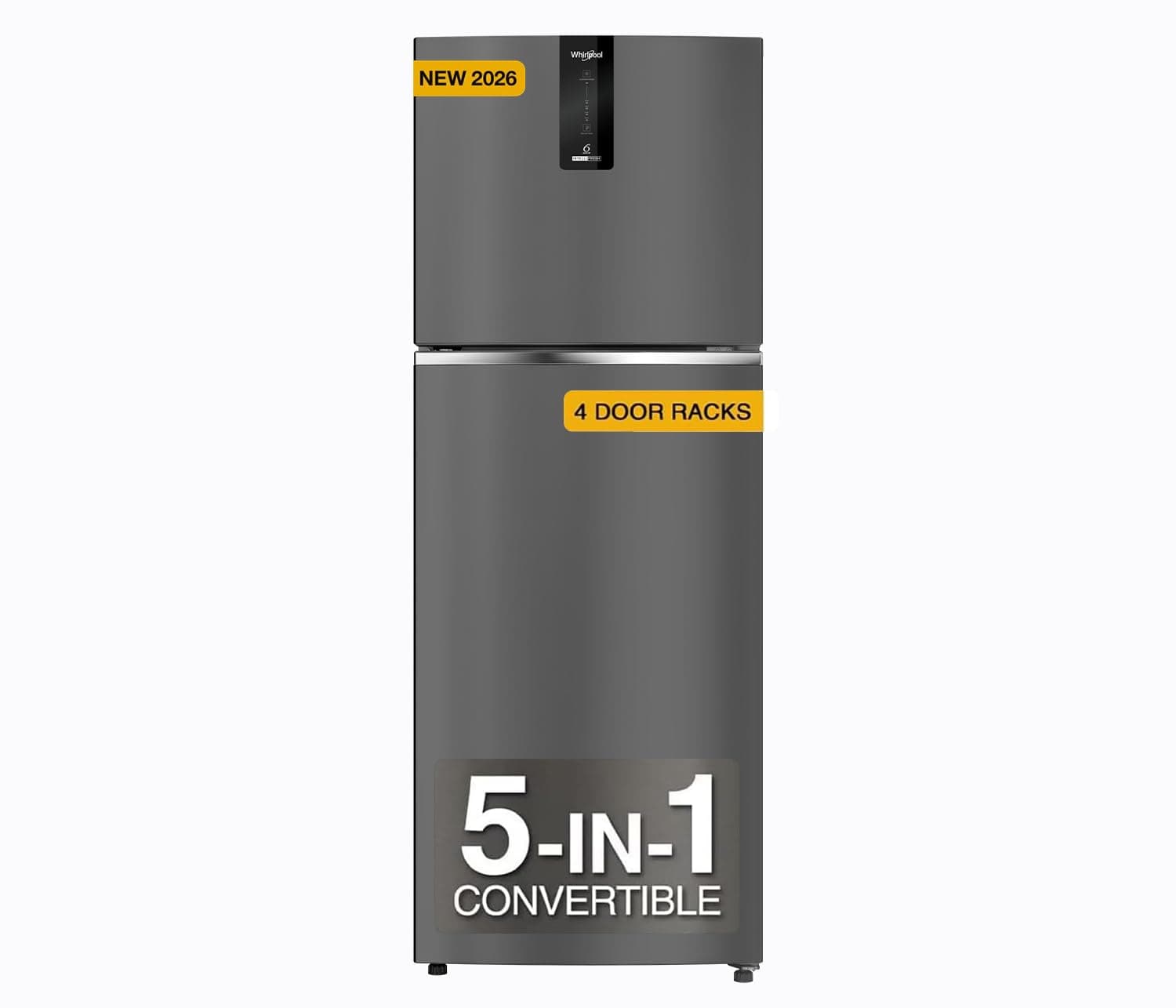 Whirlpool 235 L 3 Star Frost Free Inverter Double Door Refrigerator