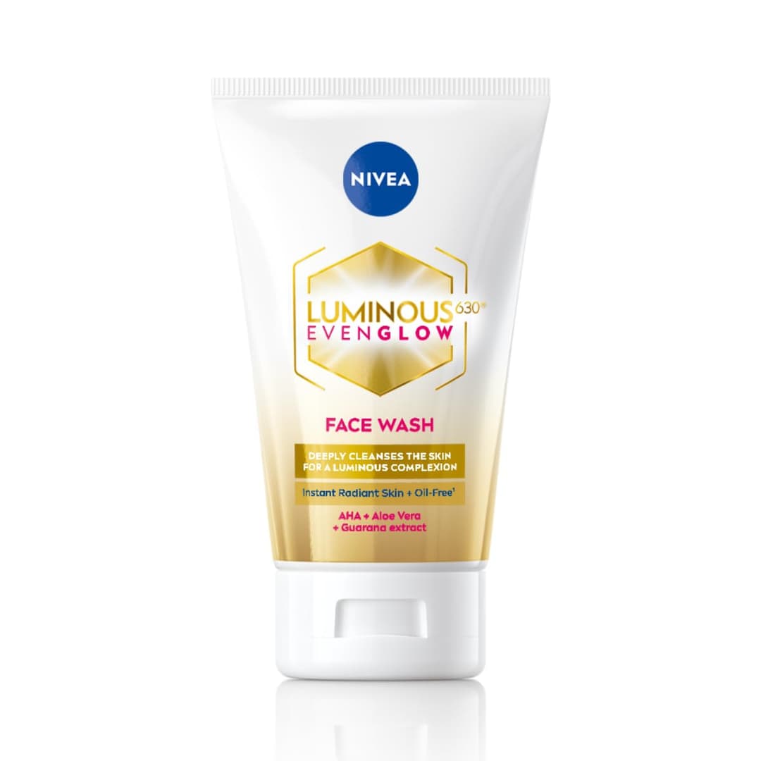 Nivea Luminous Even Glow 2% AHA Face Wash 100ml