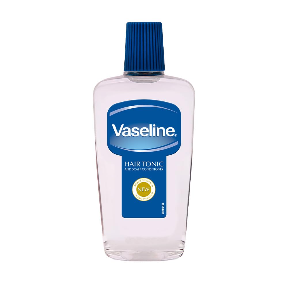 Vaseline Hair Tonic & Scalp Conditioner | Smoothes Hair | Locks In Moisture | Non-Greasy Shine | 200 ML