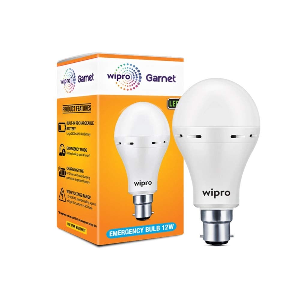 Wipro NE1201 12W Inverter Emergency LED Bulb