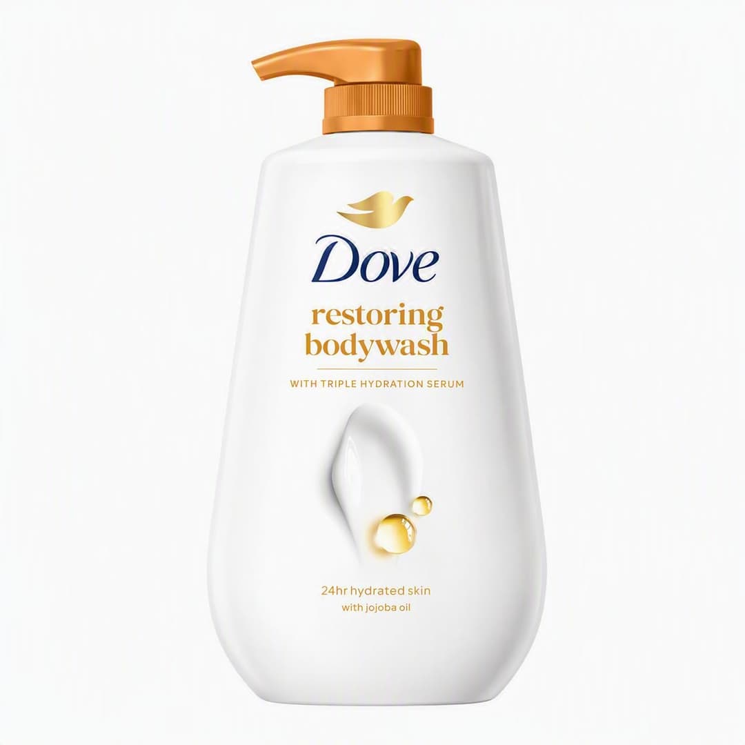 Dove Restoring Body Wash with Triple Hydration Serum 825ml