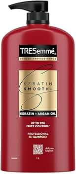 Tresemme Keratin Smooth Shampoo,With Keratin And Argan Oil For Smoother And Shinier Hair, 1 Ltr