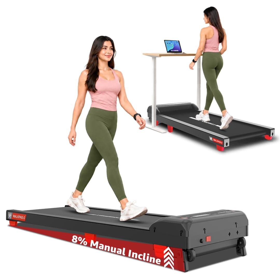 PowerMax Fitness WalkPad-2 Under Desk Walking Pad