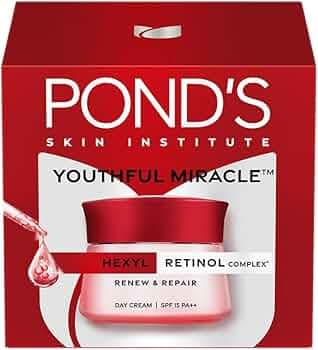 POND'S Youthful Miracle Hexyl Retinol Day Cream SPF 15 PA++ (50g)