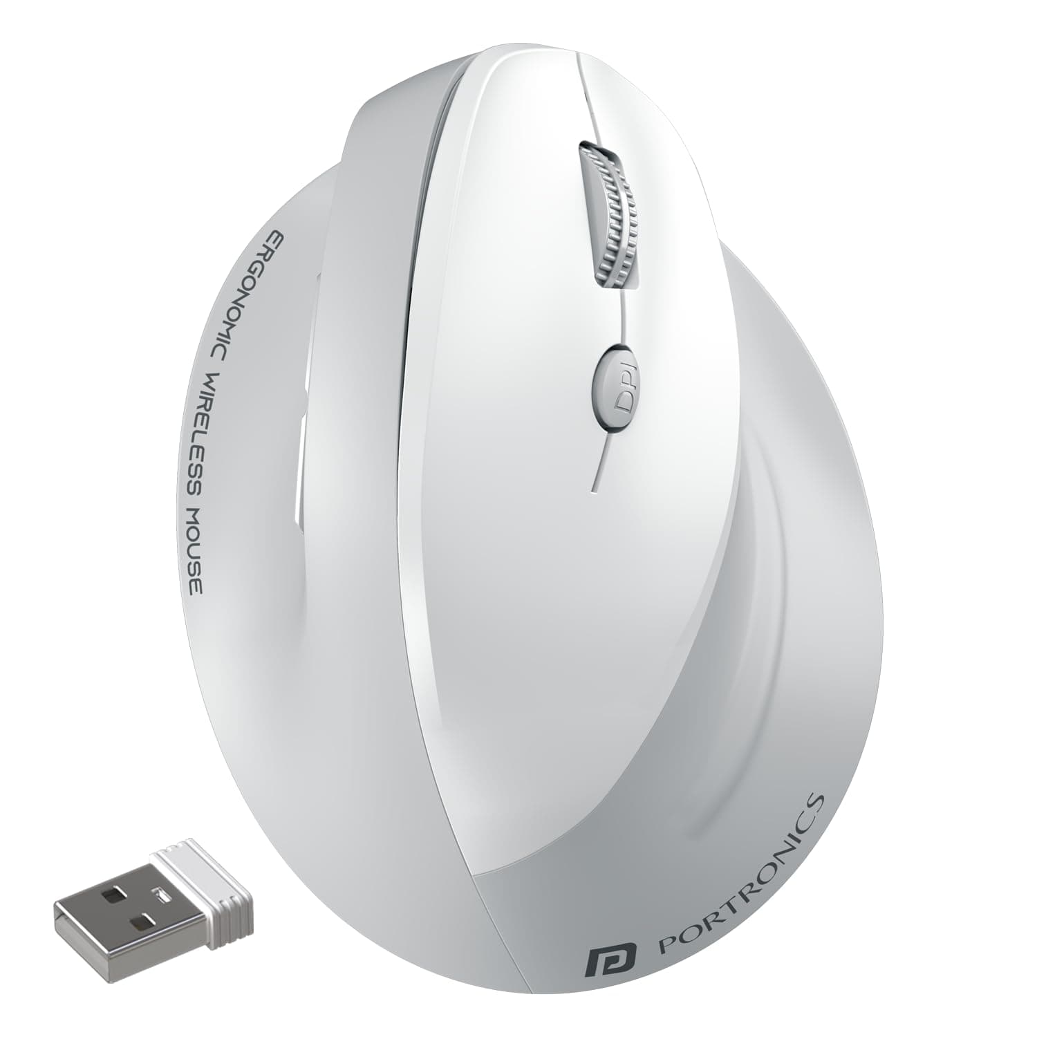 Portronics Toad Ergo 4 Vertical Wireless Mouse
