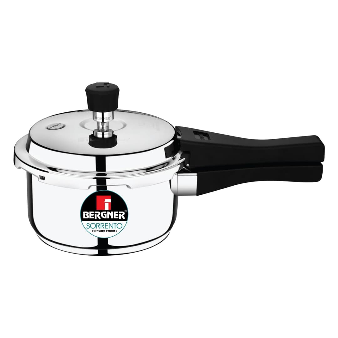 Bergner Sorrento 2L Stainless Steel Outer Lid Pressure Cooker