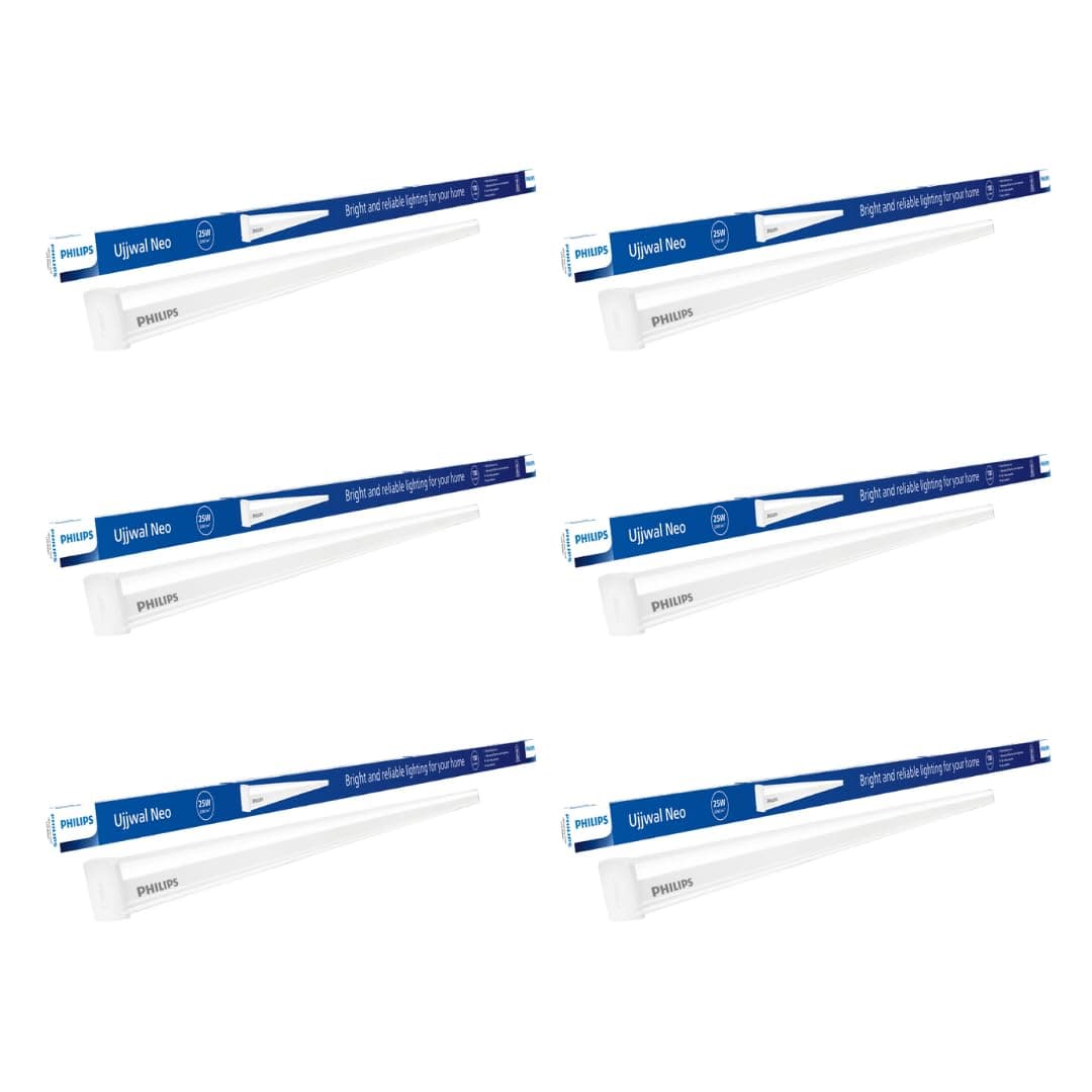 Philips Ujjawal Neo 25W LED Tubelight (Pack of 6)