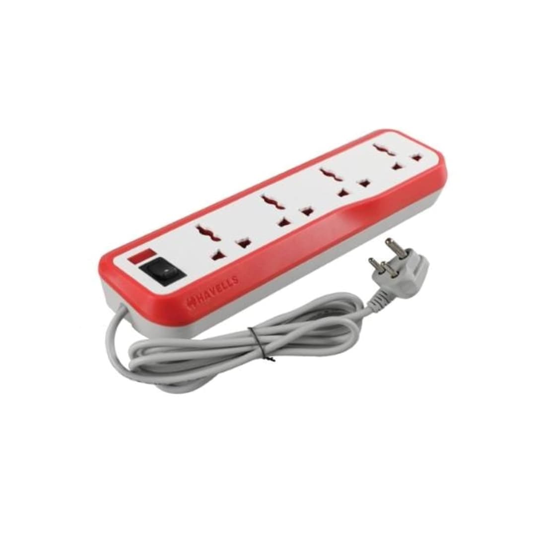Havells EcoStar 4+1 Surge Protector Extension Board (2m)
