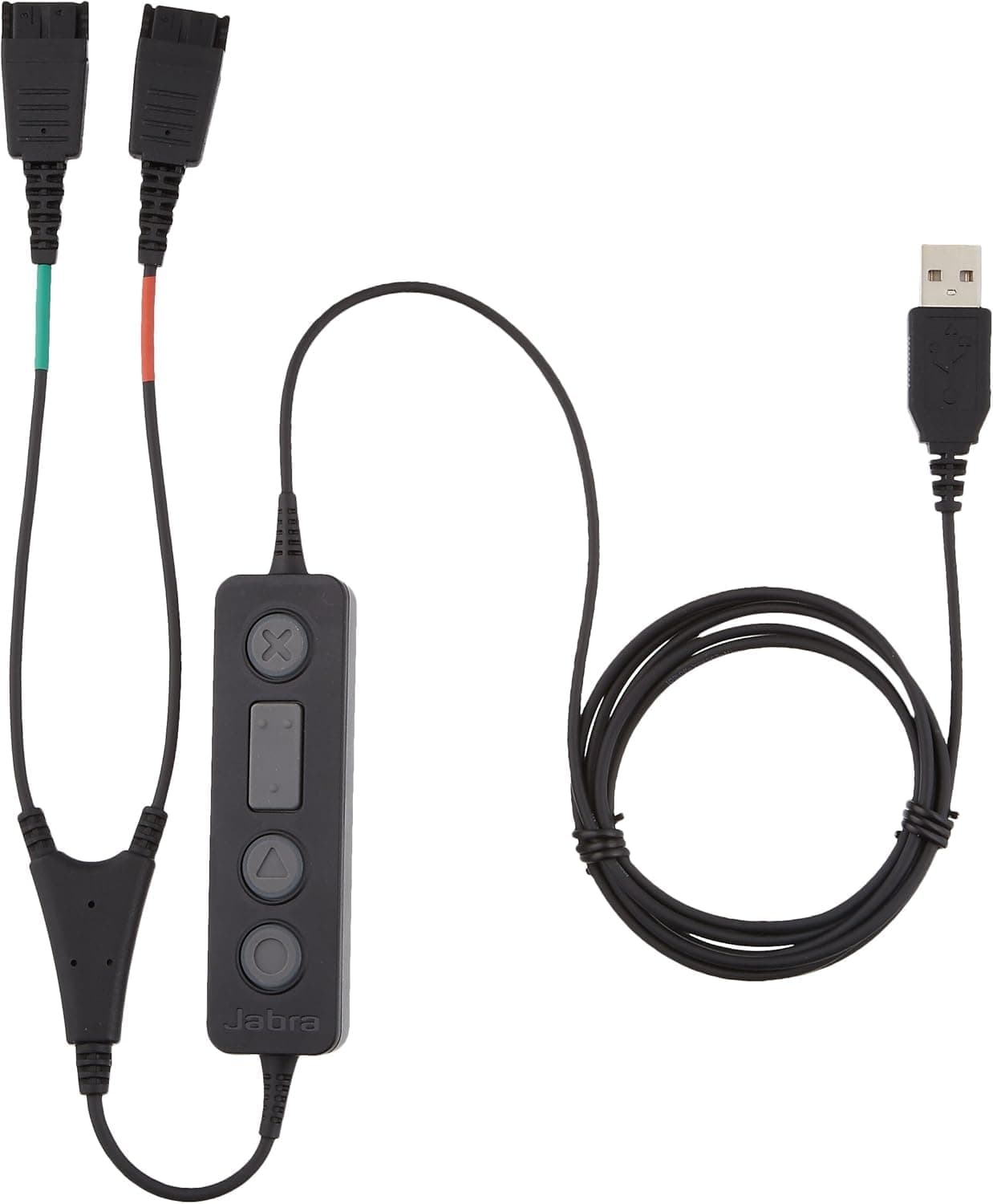 Jabra Link 265 USB to Dual QD Training Cable