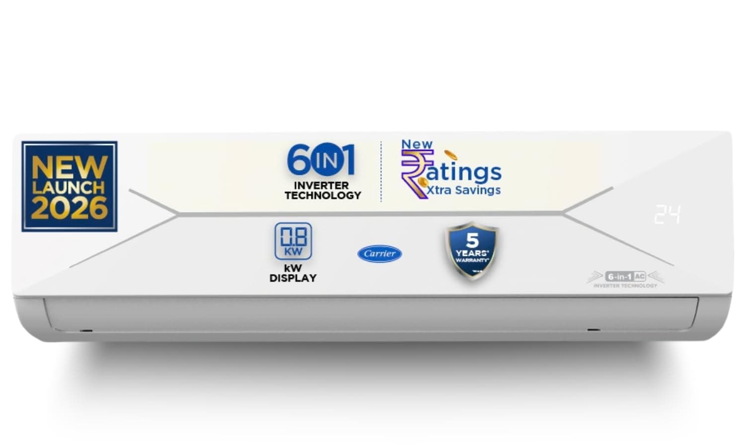 Carrier 1.5 Ton 3 Star Flexicool Inverter Split AC