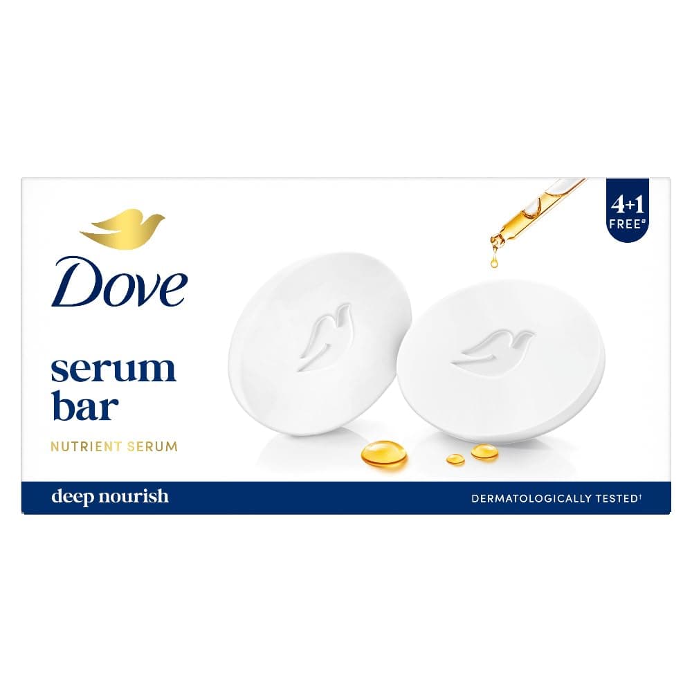 Dove Deep Nourish Serum Bar (125g x 5)