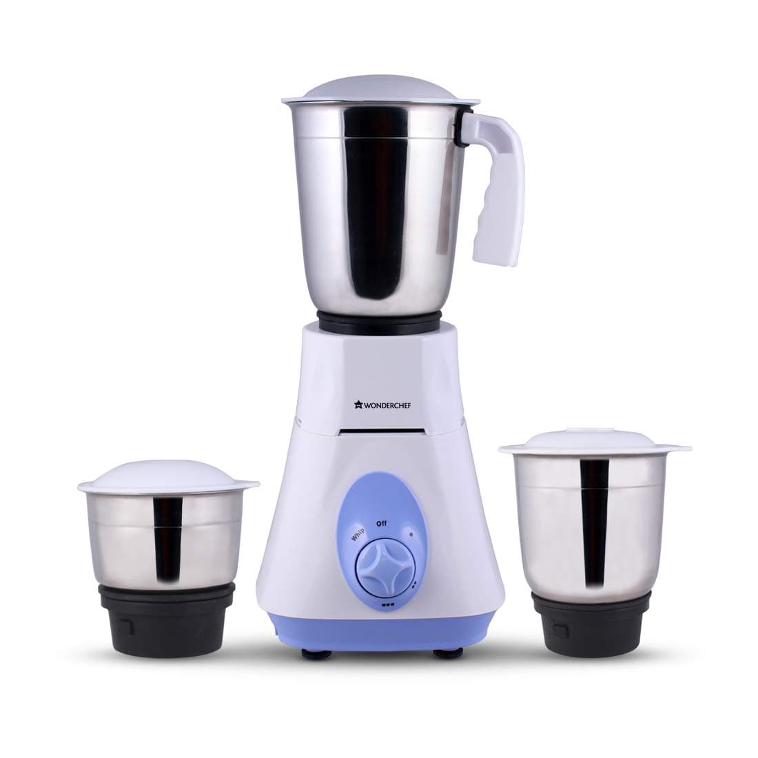 Wonderchef Vietri 500-Watt Mixer Grinder (Blue)