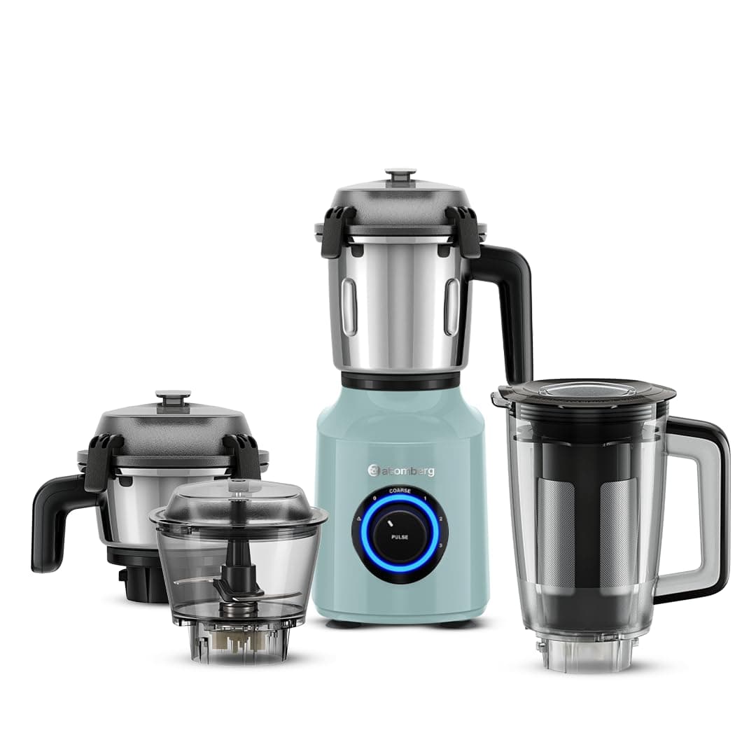 Atomberg Zenova Fresh BLDC Juicer Mixer Grinder with 4 Jars