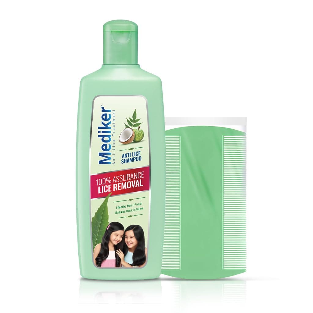 Mediker Anti-Lice Treatment Shampoo with Comb 100 ml