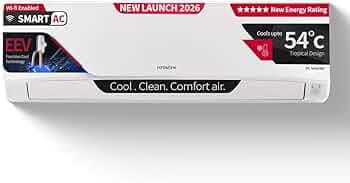 Hitachi 1.5 Ton 5 Star Inverter Split AC (RAS.V518PCDIBM1)