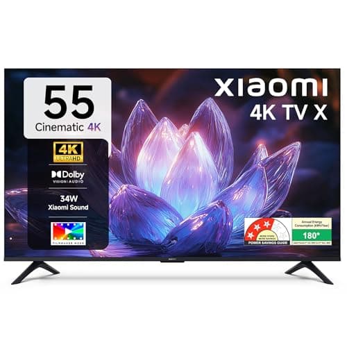 Xiaomi 55 Inch 4K Ultra HD Smart Google TV