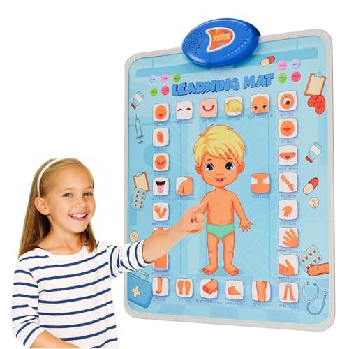 Lifelong Smart Learning Playchart Playmat for Kids