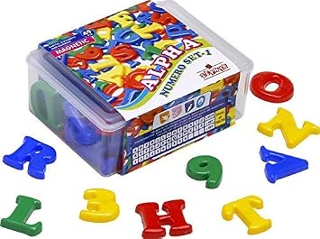 Negi Alpha Numero Set 1 Made of Plastic,Multicolor