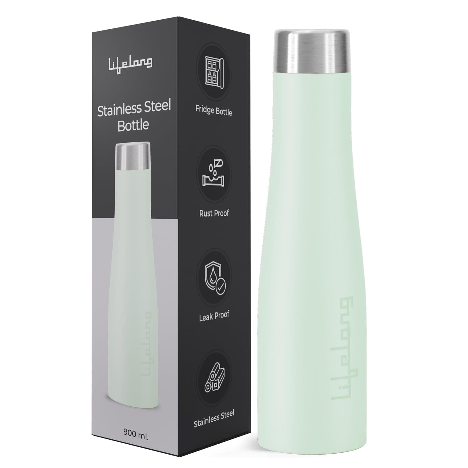 Lifelong Stainless Steel Water Bottle 950ml LLBT03GL