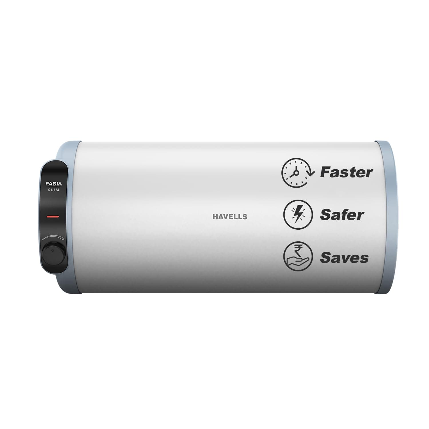 Havells Fabia Slim 15L Horizontal Storage Water Heater