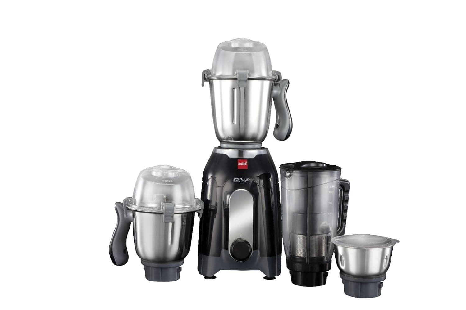Cello Discovery Pro 1000W Juicer Mixer Grinder with 4 Jars