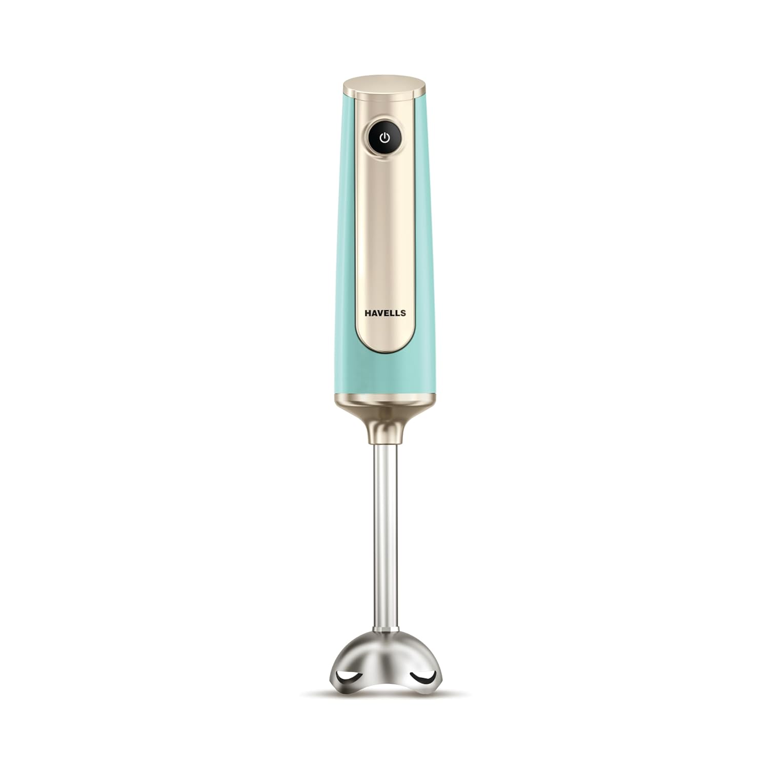 Havells CRAFT Hand Blender | 50% Quieter Operation | Easy Blending with 300 Watt Power | Food Grade Material - SS304 Shaft and Blade | Ergonomic One Button Operation | 2Yrs Manufacturer Warranty(Blue & Gold)