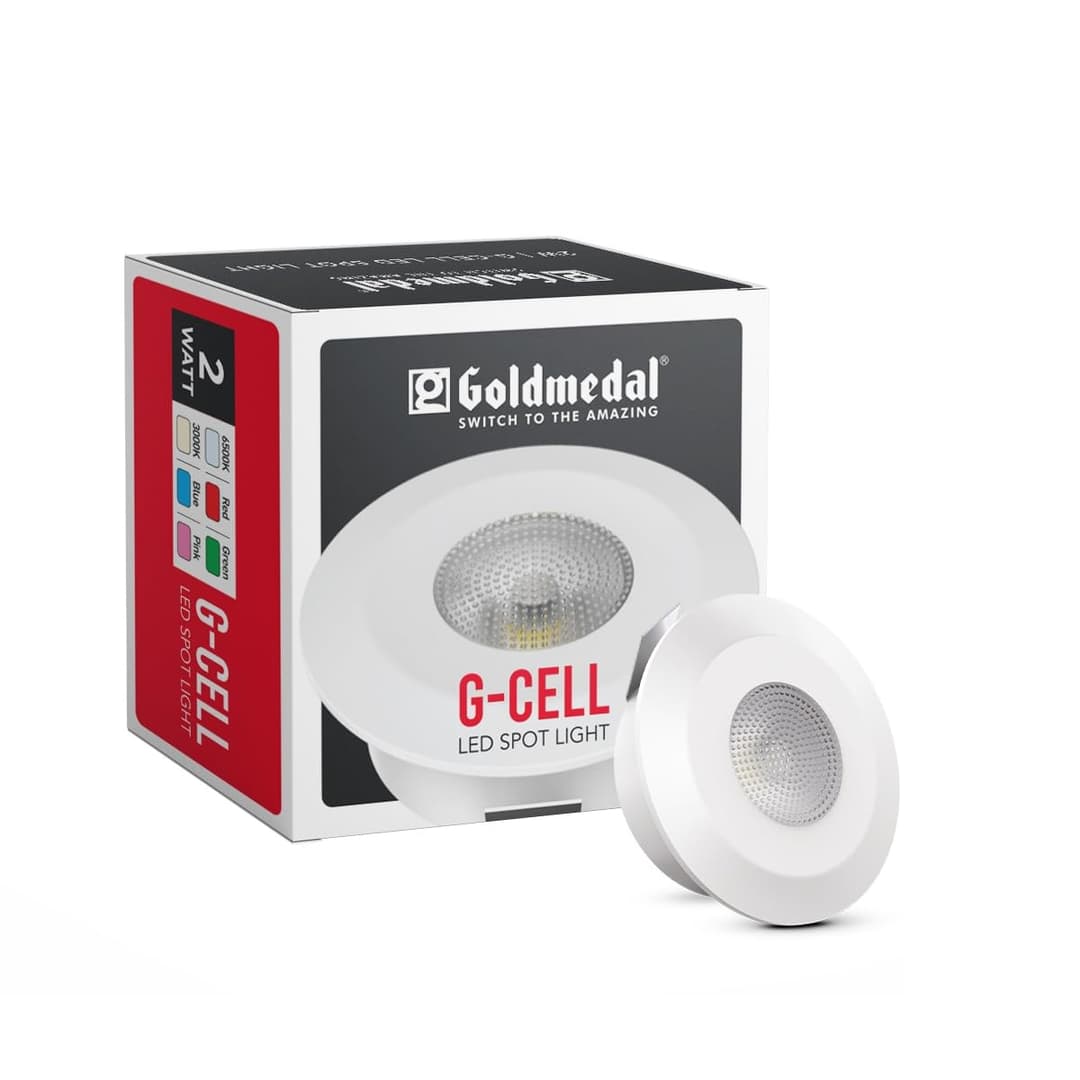 Goldmedal G-Cell 2W Round LED Spotlight