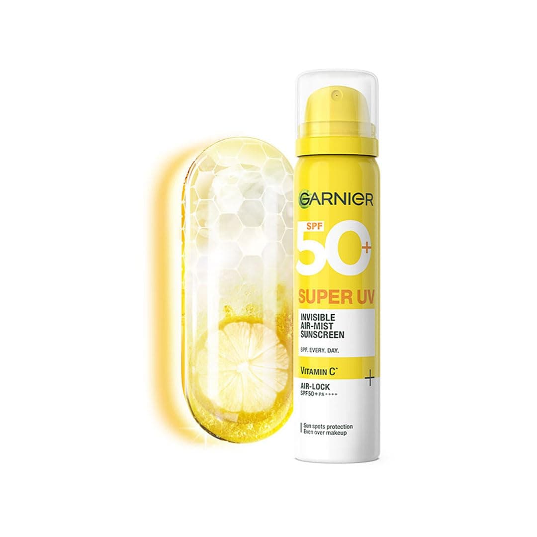 Garnier SuperUV Invisible Air Mist Sunscreen SPF 50 PA++++ (75ml)