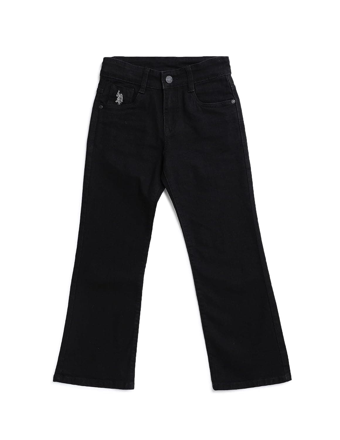 U.S. Polo Assn. Kids Bootcut Boys Cotton Jeans