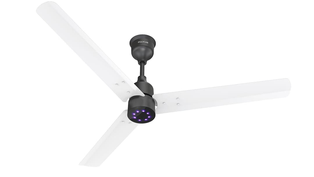 Polycab Wizzy Plus 1200mm BLDC Ceiling Fan with Remote