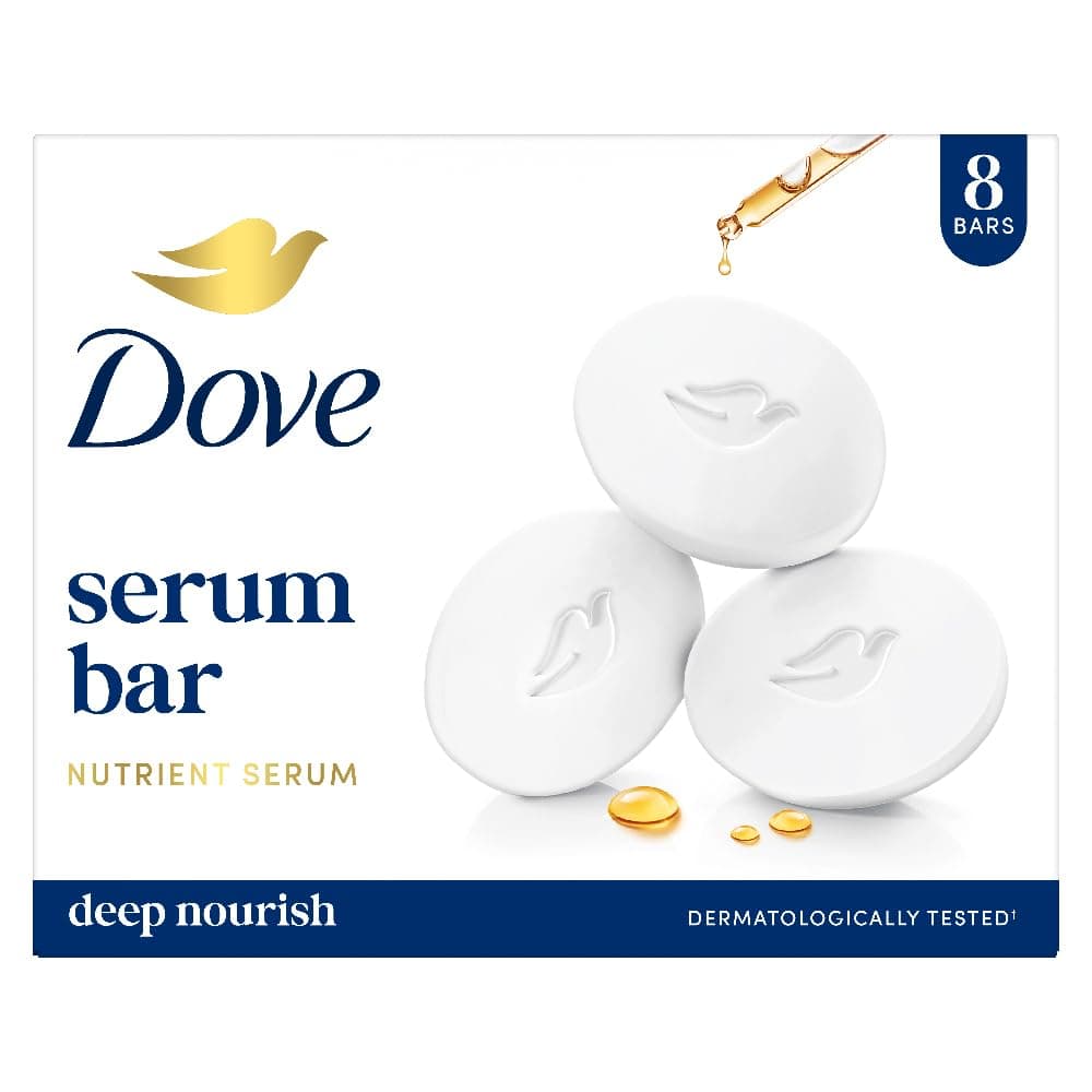 Dove Serum Bar Deep Nourish 1000g (125g x 8)