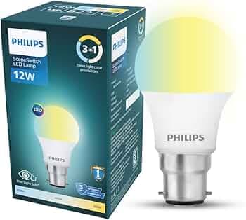 Philips SceneSwitch 12W B22 LED Bulb