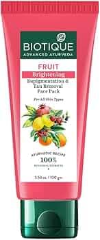 Biotique Fruit Brightening Depigmentation Face Pack (100g)
