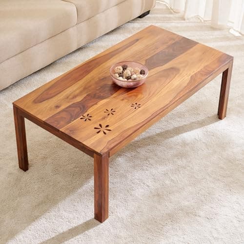 Home Centre Helios Disa Sheesham Wood Coffee Table