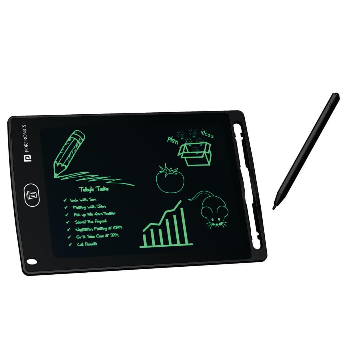 Portronics Ruffpad 8.5E LCD Writing Pad