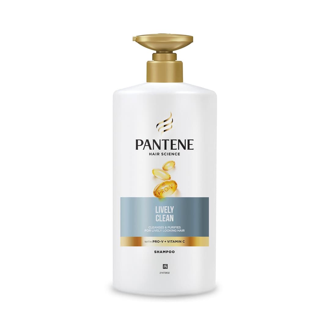 Pantene Lively Clean Shampoo 650ml