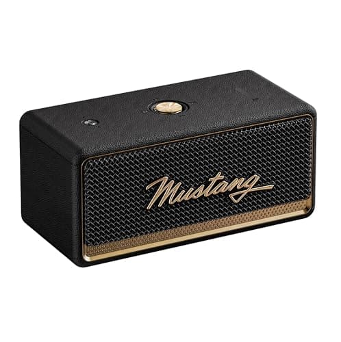 GOBOULT Mustang GT 20, Dual Dynamic Drivers, RGB LEDs, Bass Radiator, BTv 6, 7Hr Battery 20 W Bluetooth Speaker (Turbo Black, Stereo Channel)
