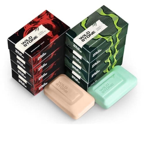 Wild Stone Soap Combo Pack of 8 (100g Each)