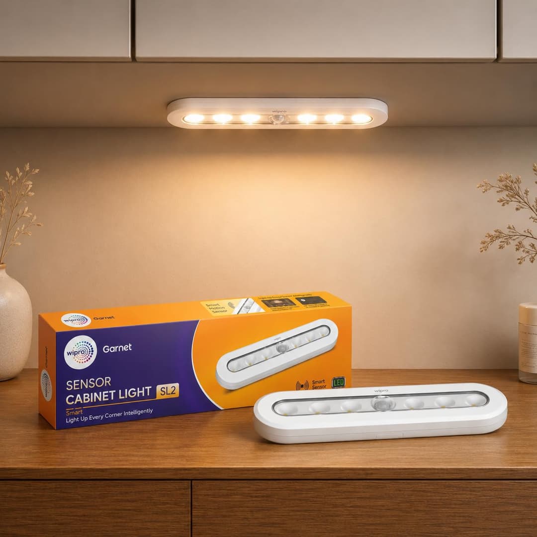 Wipro Garnet SL2 Motion Sensor Cabinet Light