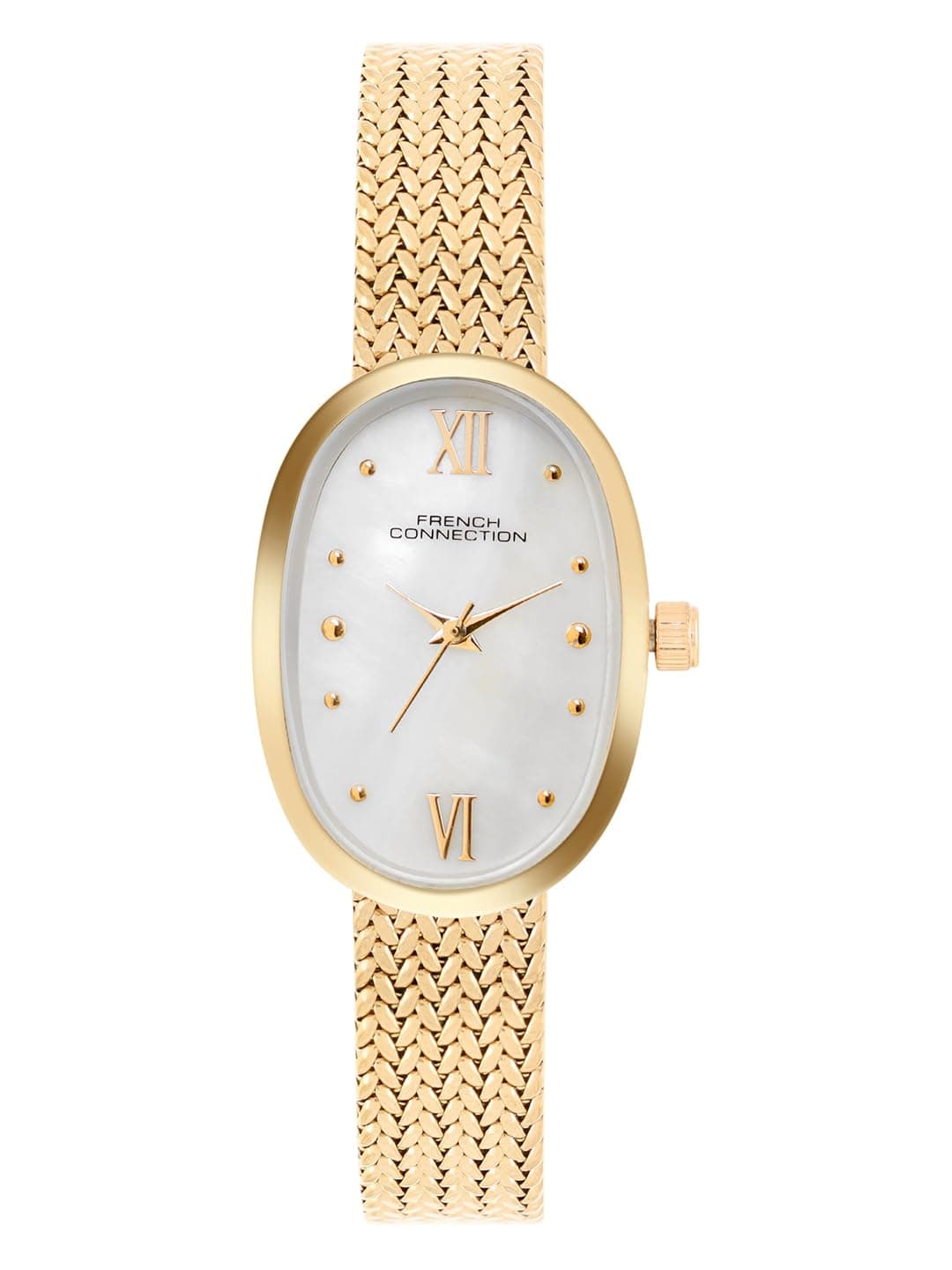French Connection Oval Dial Women's Watch FCN0126GM