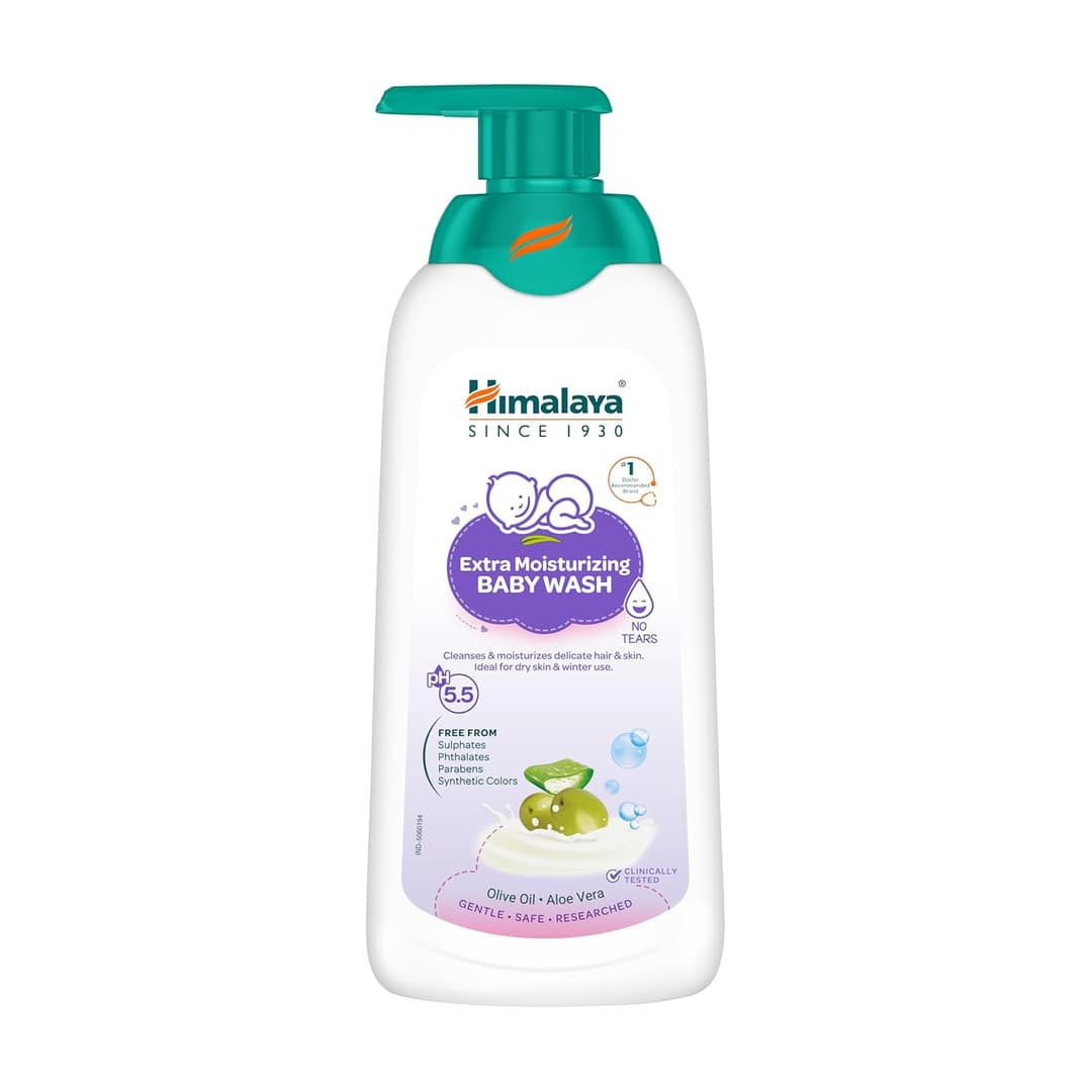 Himalaya Extra Moisturizing Baby Wash 400ml