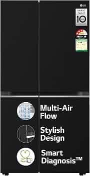 LG 655L Frost Free Side by Side Refrigerator GL-B257HWBY