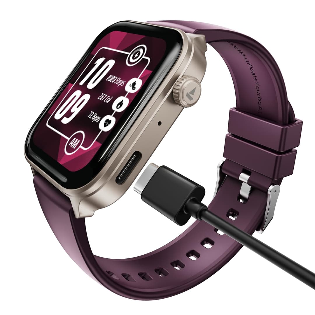 boAt Storm Call 4 Smartwatch with 1.96 Inch Display