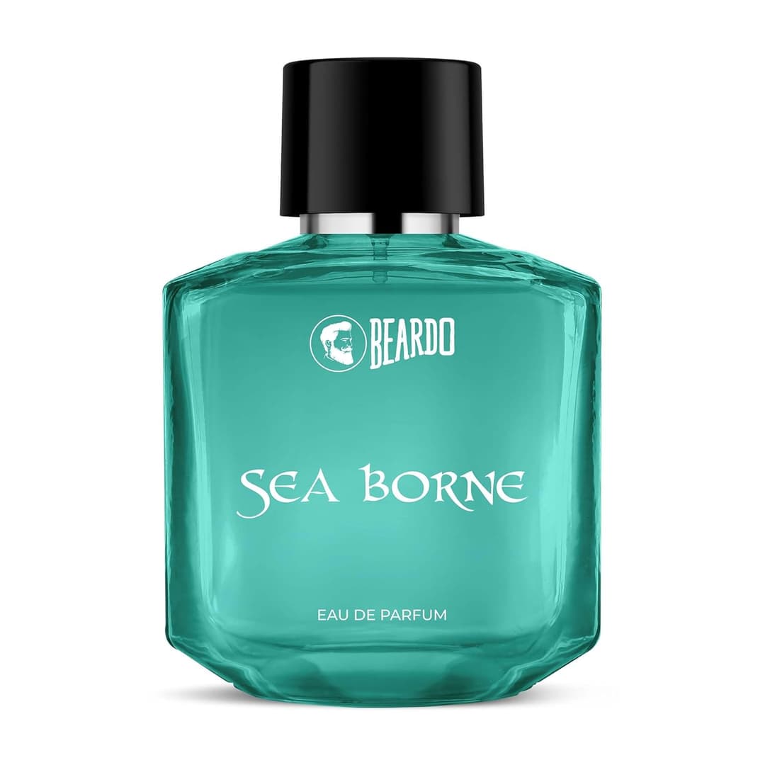 BEARDO Sea Borne Eau De Parfum for Man, 100ml | Long Lasting Fragrance | Perfume For Man | Citrus, Fresh & Aquatic | Gift For Men | Husband | Boyfriend