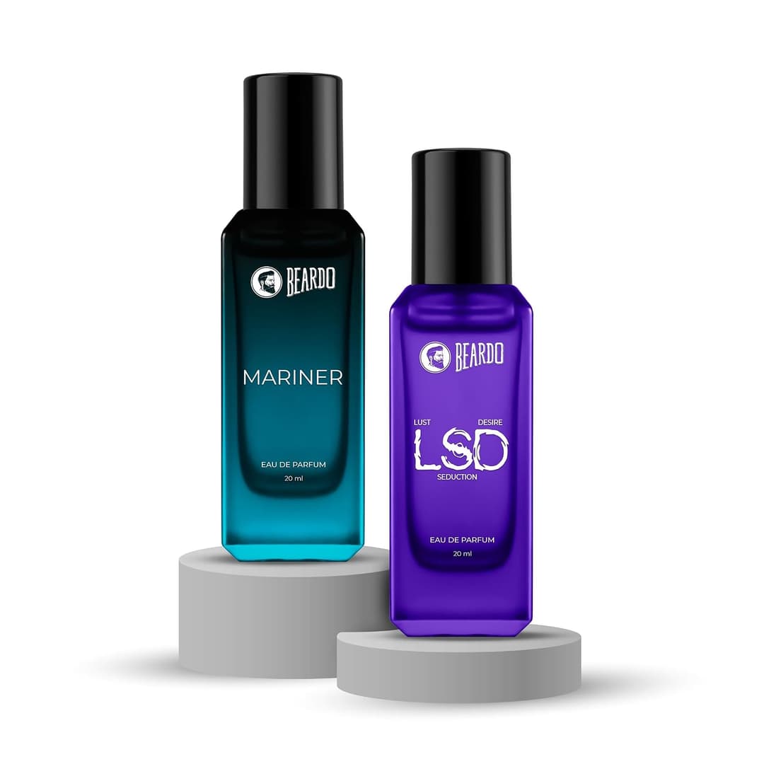 Beardo Midnight Duo LSD & Mariner Perfume Set (20ml x 2)