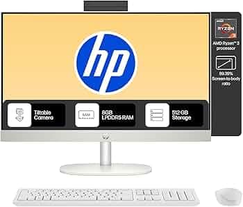 HP 24-cr0014in 23.8-inch All-in-One PC