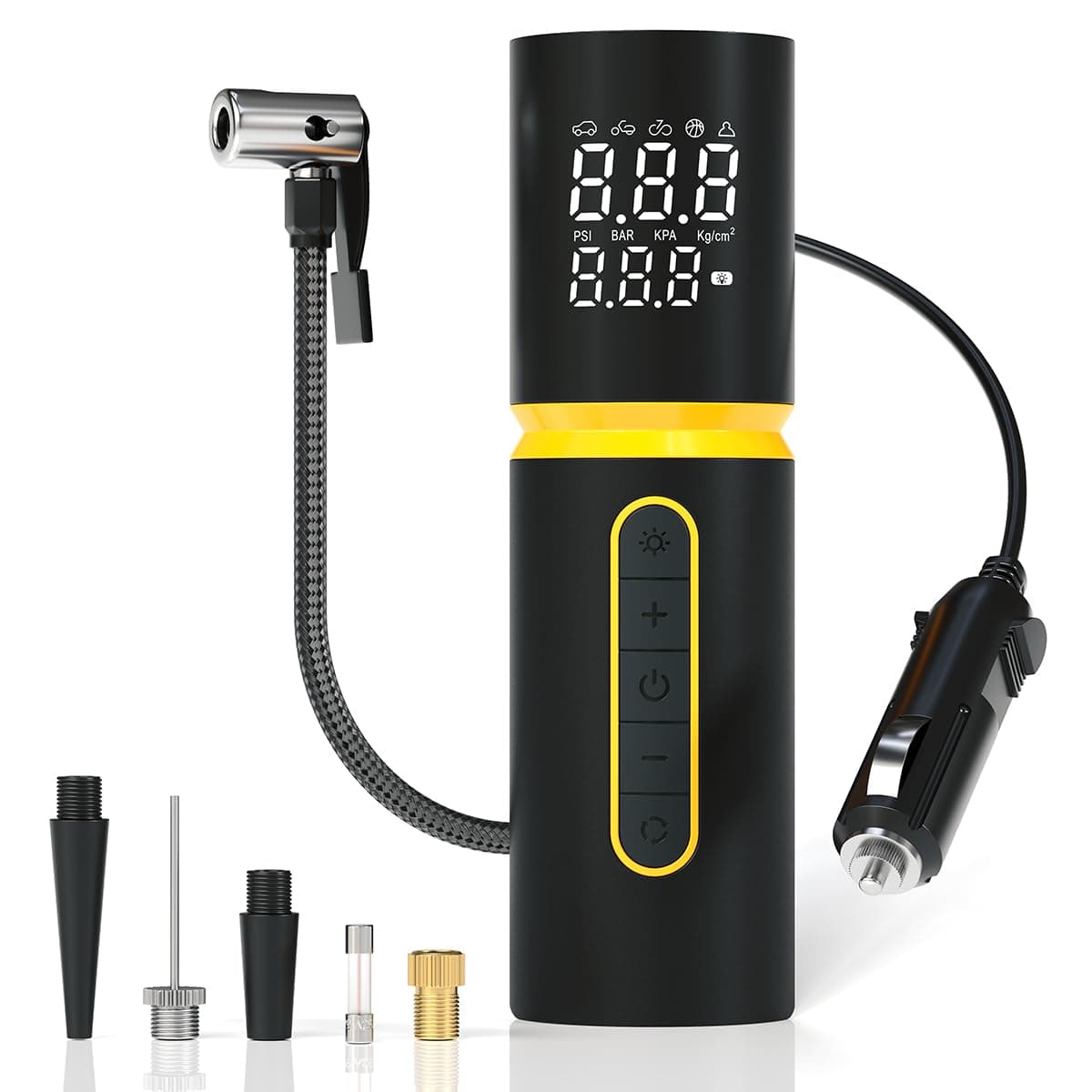 Portronics Vayu 5.0 Lite 12V DC Tyre Inflator