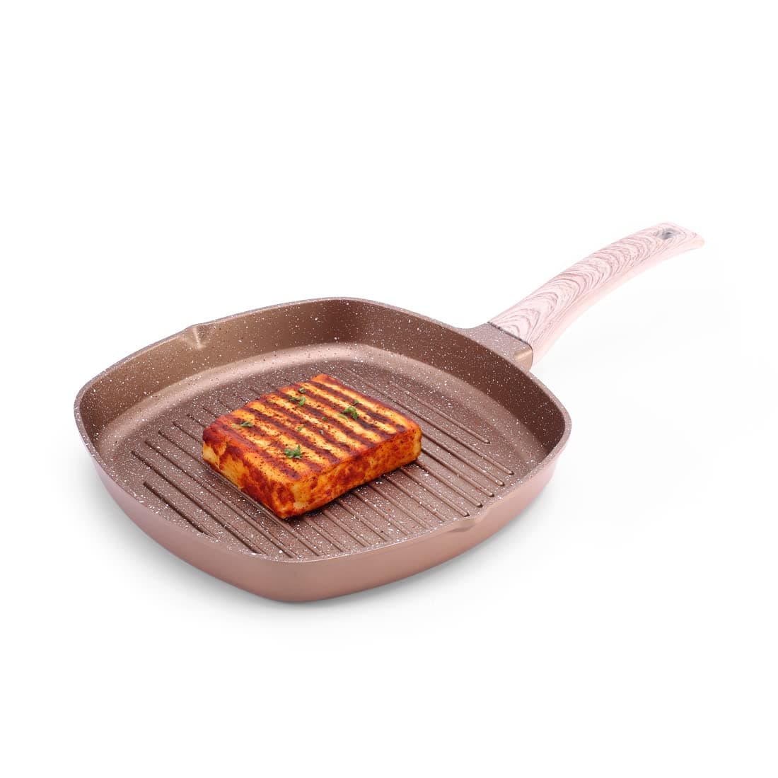 Wonderchef Duralife Die-cast Non-Stick Grill Pan 24cm